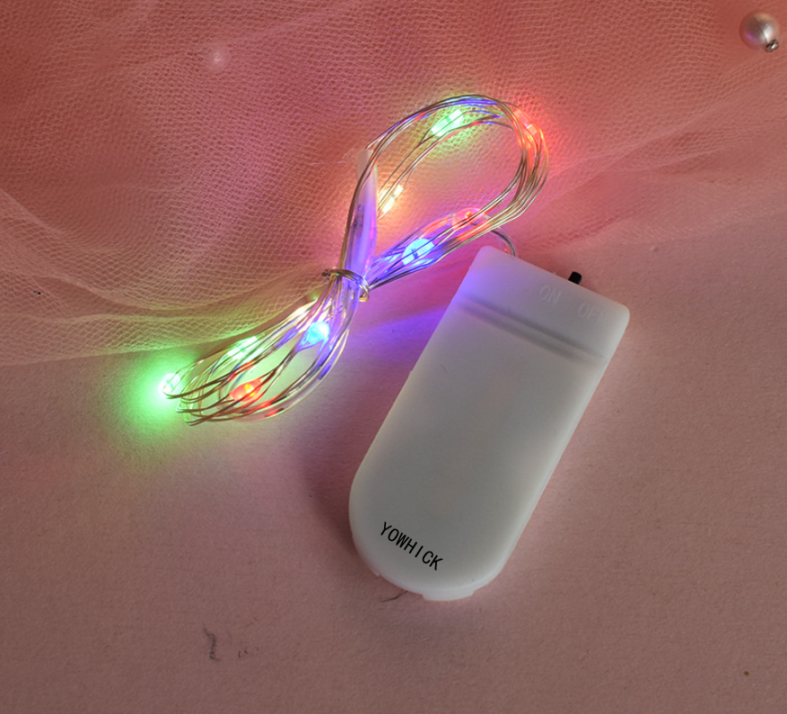 YOWHICK String Lights Battery Operated, Fairy Lights with 8 Modes Remote Control Timer Waterproof Copper Wire Twinkle Lights for Bedroom Wedding Party Chirstmas Deco - YOWHICK
