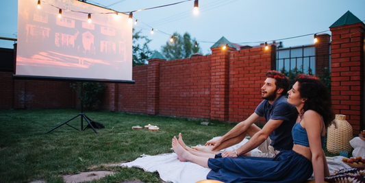 Can you use an outdoor projector during the day?