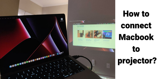 How to connect Macbook to projector?