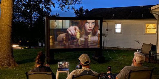 What is a good outdoor projector?