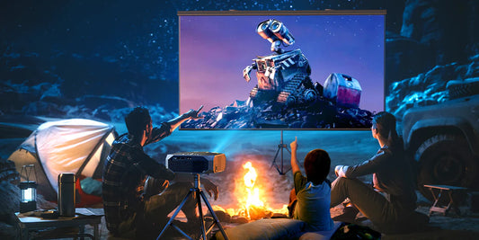 How many lumen for outdoor projector？
