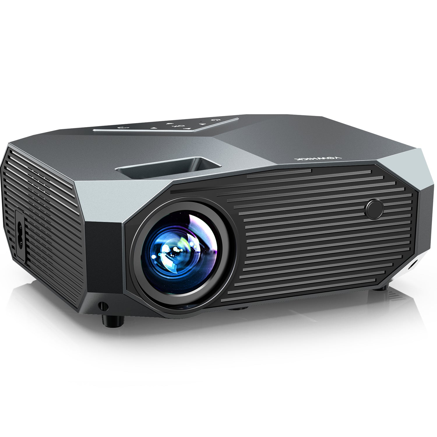 YOWHICK DP03 5G WiFi Projector Full HD 1080P Outdoor Portable Video  Projector - Grey