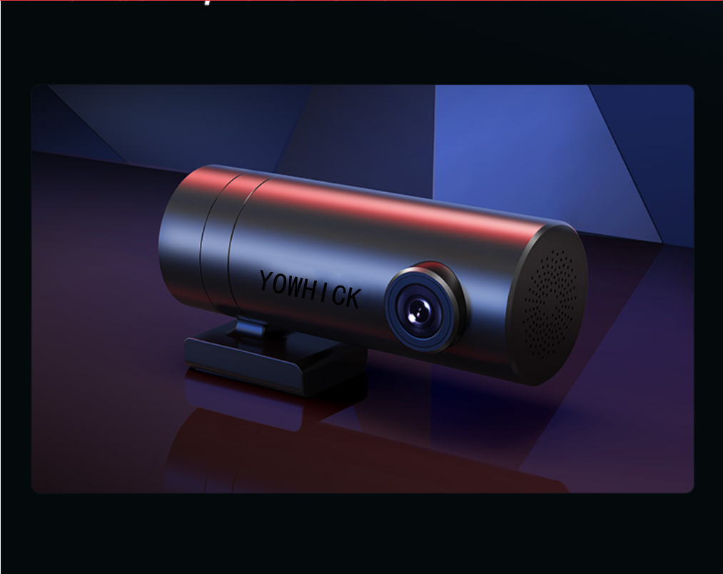 YOWHICK Mini Dash Cam Full HD 1080p Car Camera 150° Wide Angle with Su